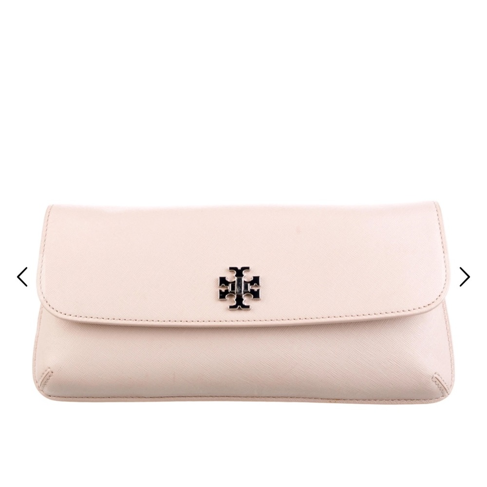 Tory Burch Saffiano Leather Diana Clutch